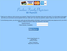 Tablet Screenshot of pandorafp.com